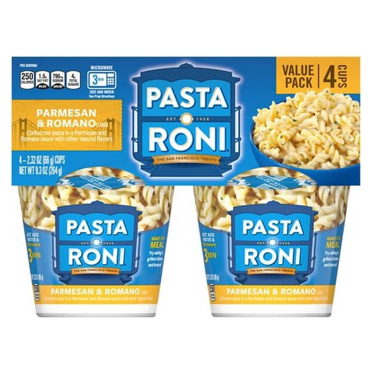 Pasta Roni 4 Tazas Parmesano Romano 340g