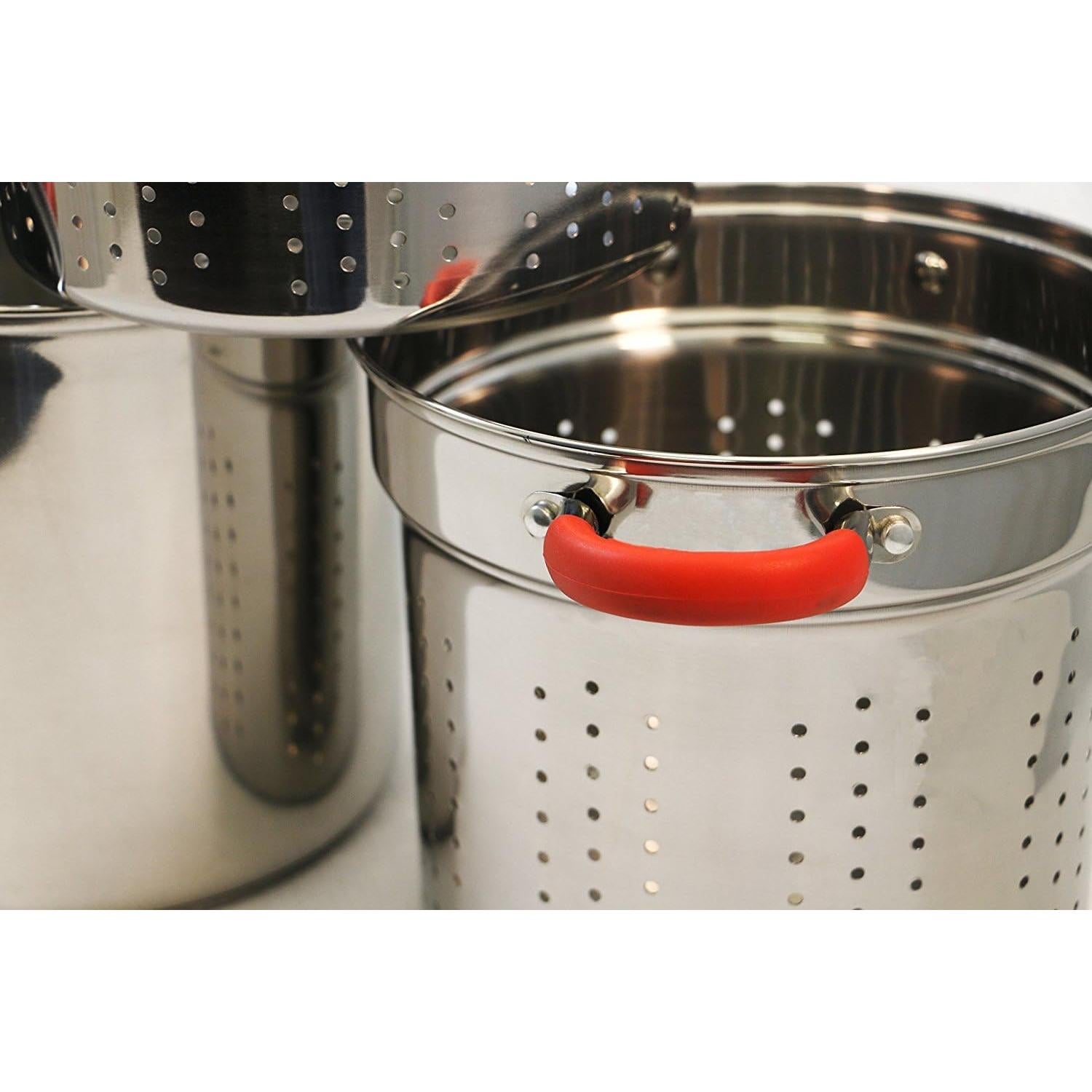 Cocinero Multifuncional ExcelSteel 8 Qt Acero Inoxidable