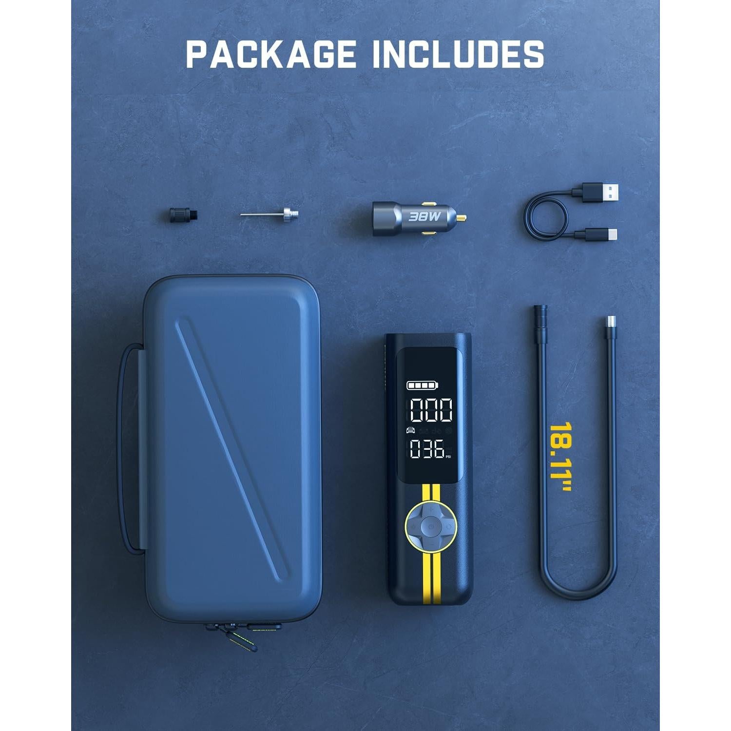 Inflador de Neumáticos Fanttik X8 APEX 150 PSI Portátil