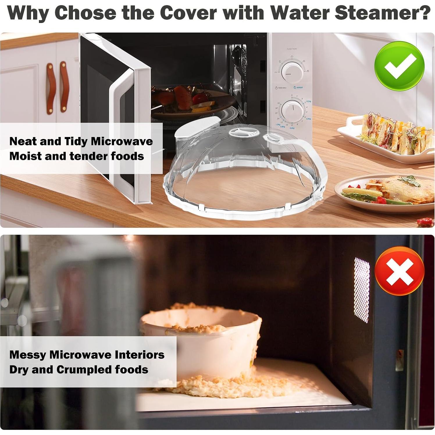 Cubierta para Microondas Henlisen 25,4 cm Transparente