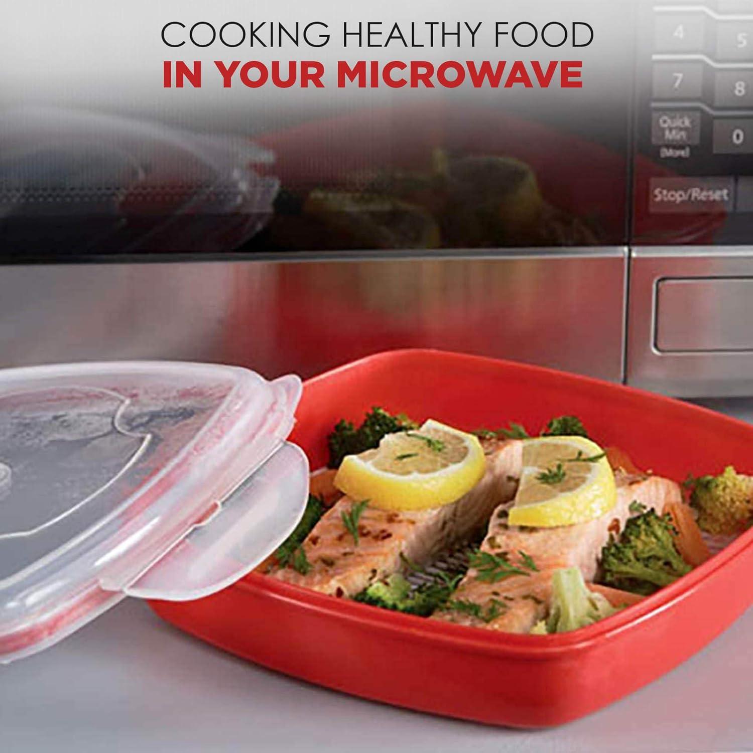 Vaporera de Microondas EXULTIMATE para Verduras y Arroz 414g