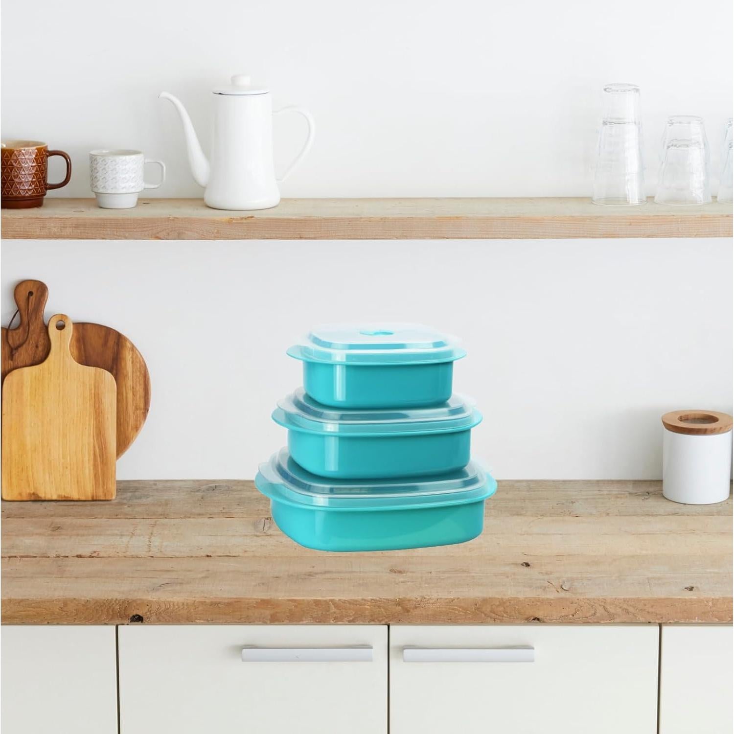 Juego de Utensilios de Cocina Reston Lloyd 6 Piezas Turquesa