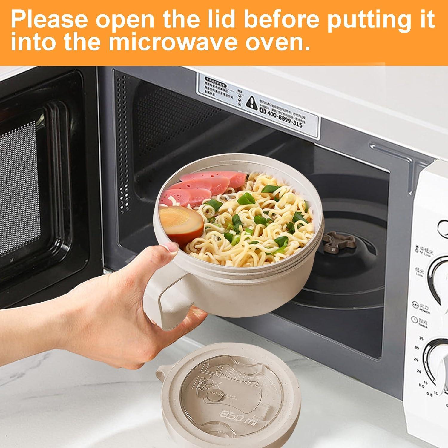 Tazón de sopa MUUBOOX 0.82 kg con tapa para microondas