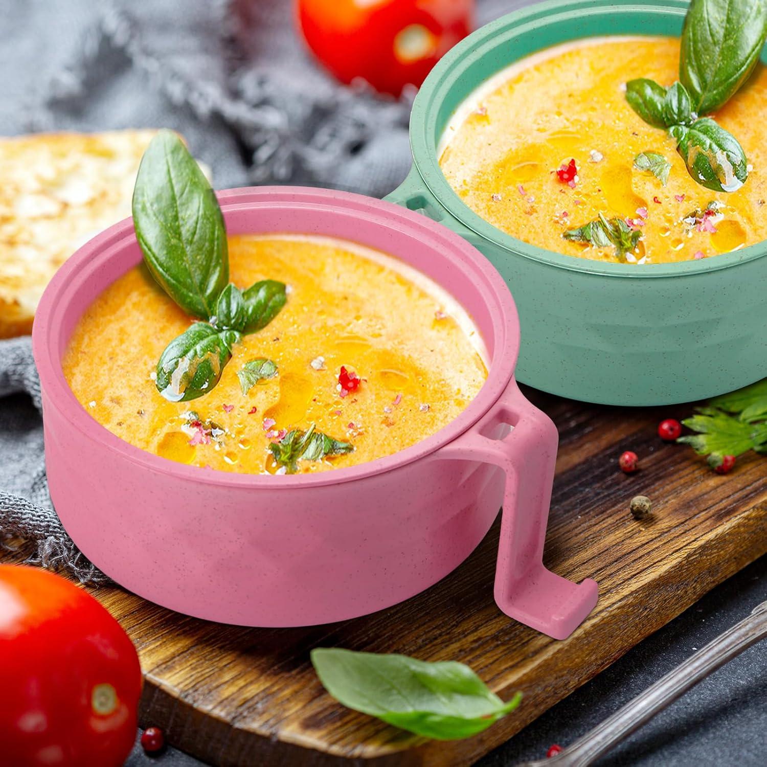 Juego de 6 Tazones de Ramen Romooa 33 oz Apto Microondas