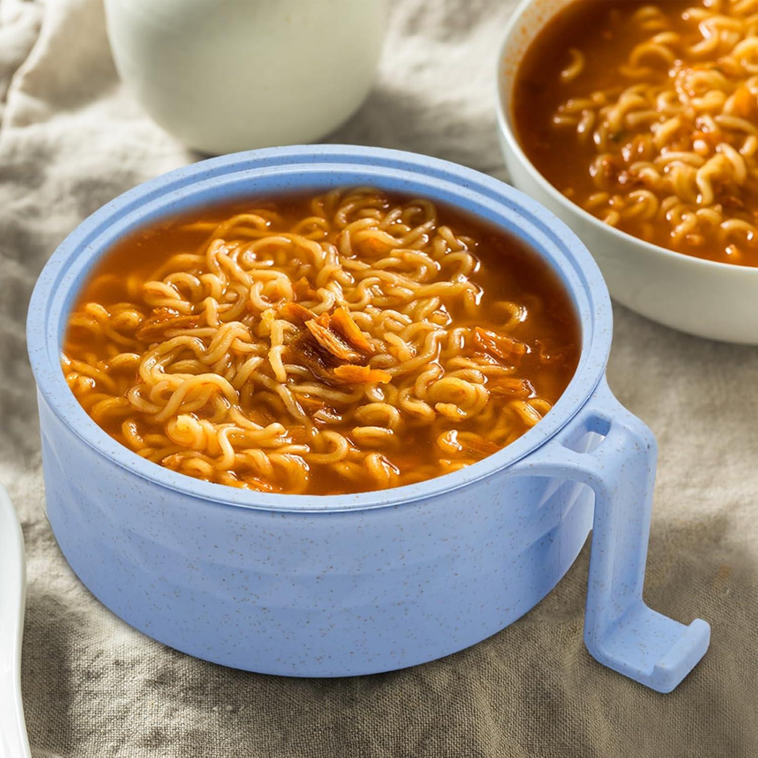 Juego de 6 Tazones de Ramen Romooa 33 oz Apto Microondas