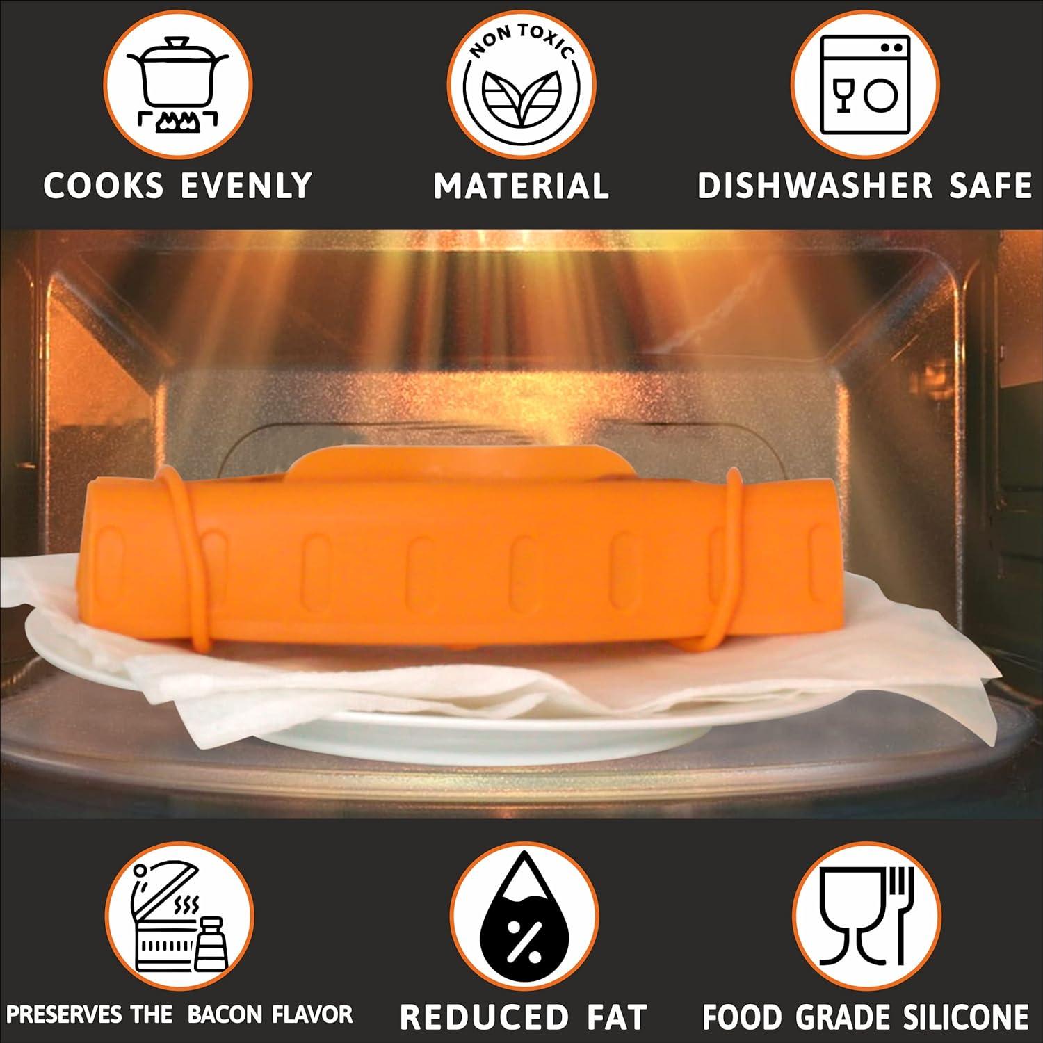 Cocinador de Tocino Bad Boy para Microondas - 1 Paquete