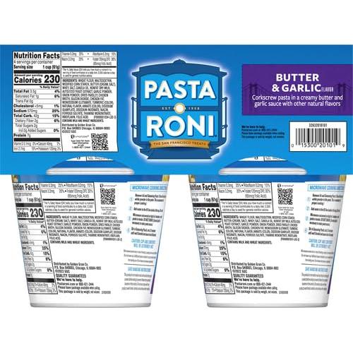 Pasta Roni 4 Tazas Mantequilla Ajo 240 g - PepsiCo