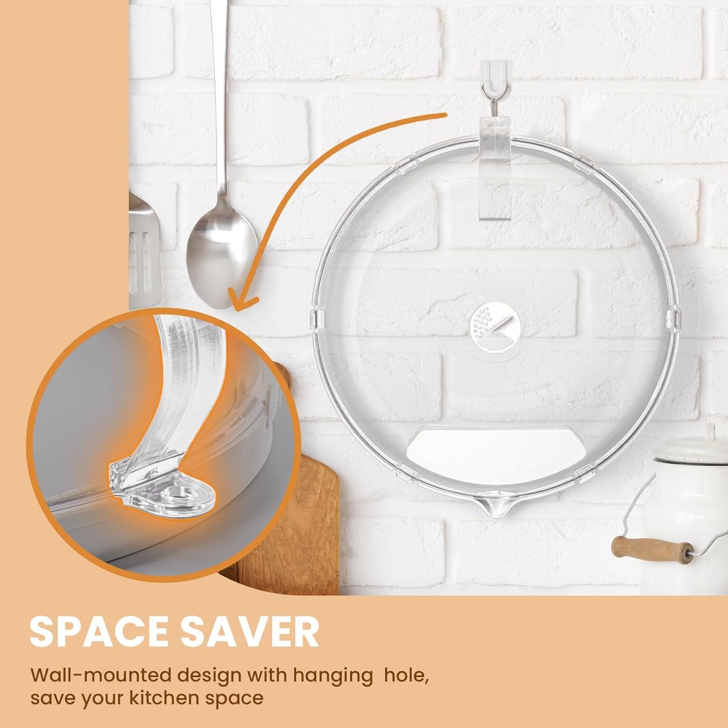 Cubierta de Microondas Gracenal 26.4 cm Beige con Mango