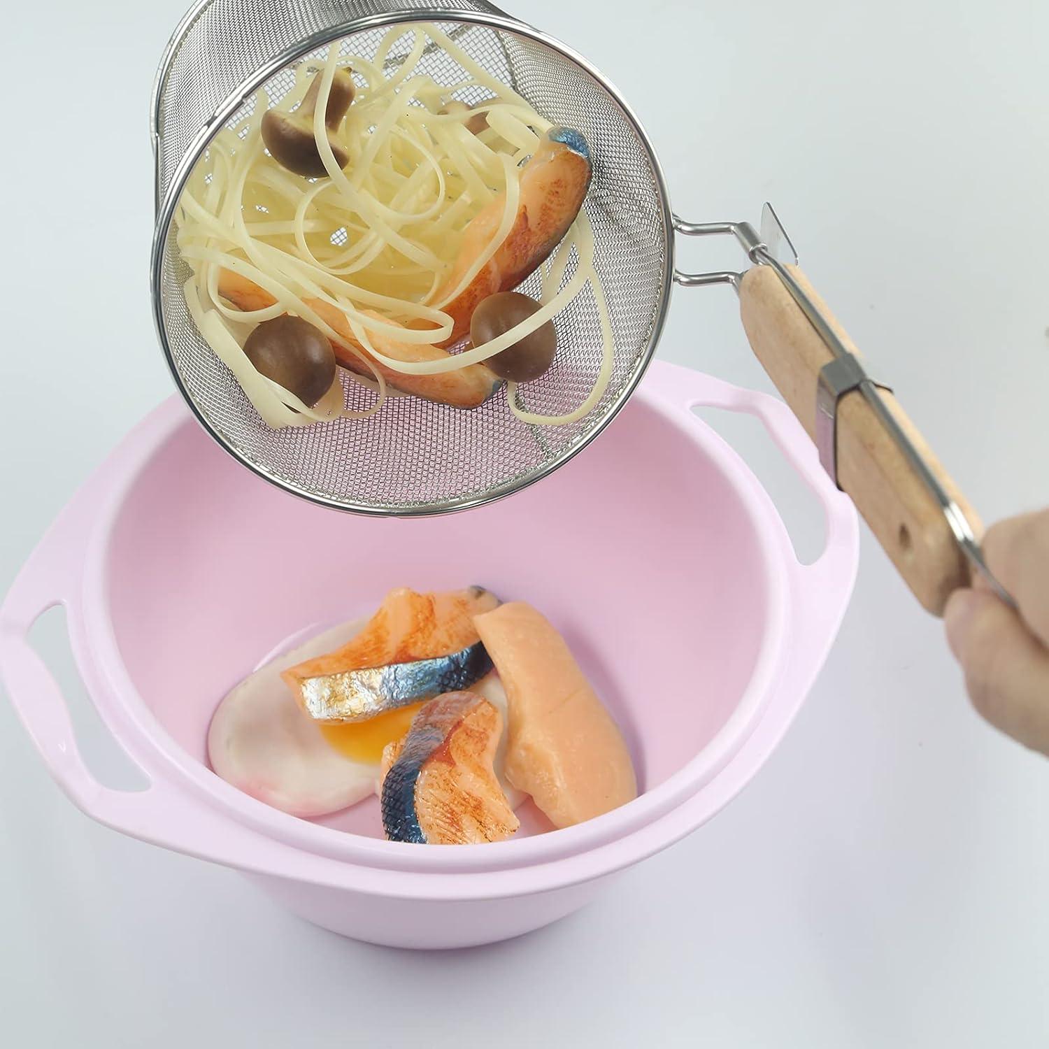 Cesta de Blanqueo de Fideos TENTA Kitchen 14 cm Acero Inoxidable