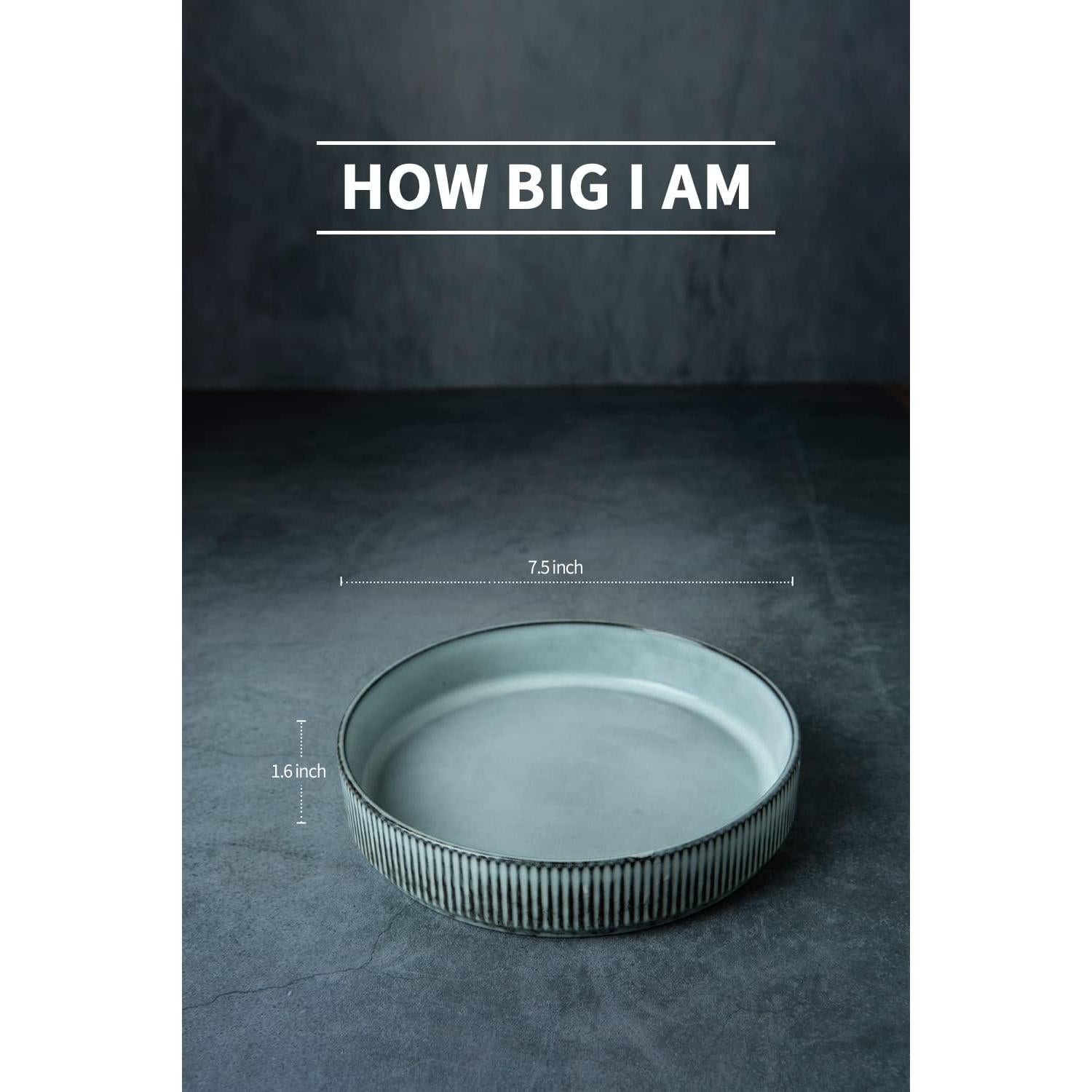 Juego de Cuencos de Pasta Famiware 4 Piezas 19 cm Azul