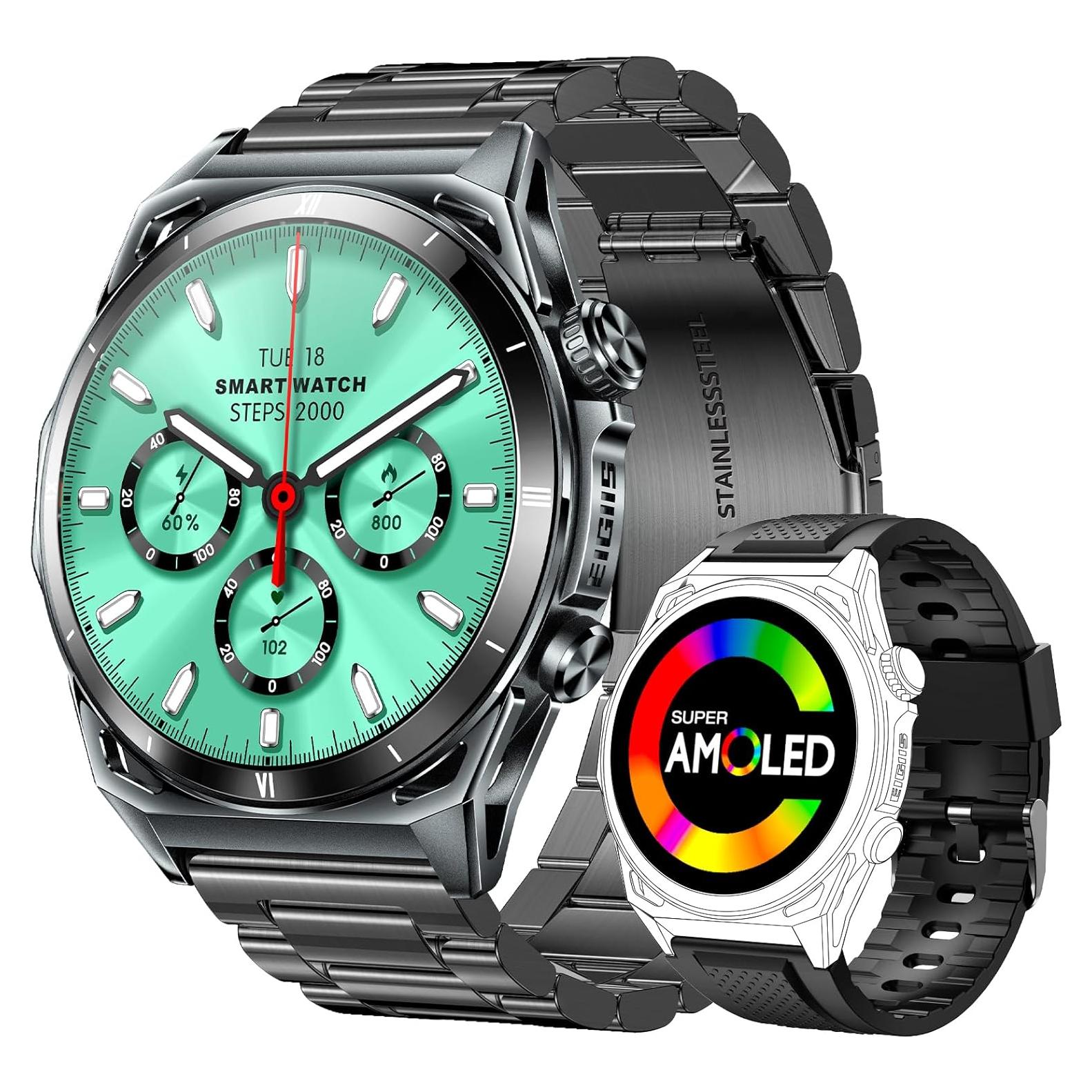 Reloj Inteligente EIGIIS KE6 1.43'' AMOLED Fitness IP68