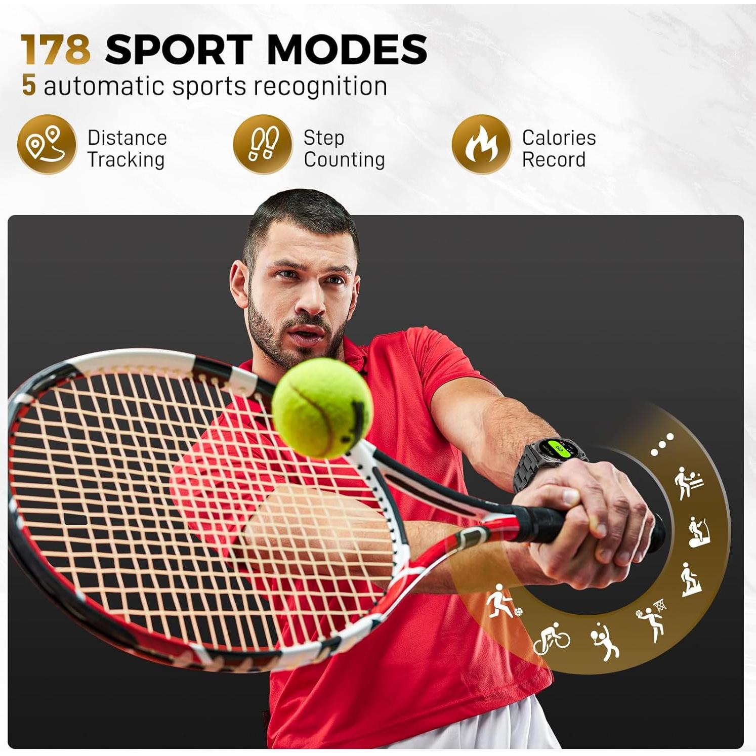 Reloj Inteligente EIGIIS KE6 1.43'' AMOLED Fitness IP68