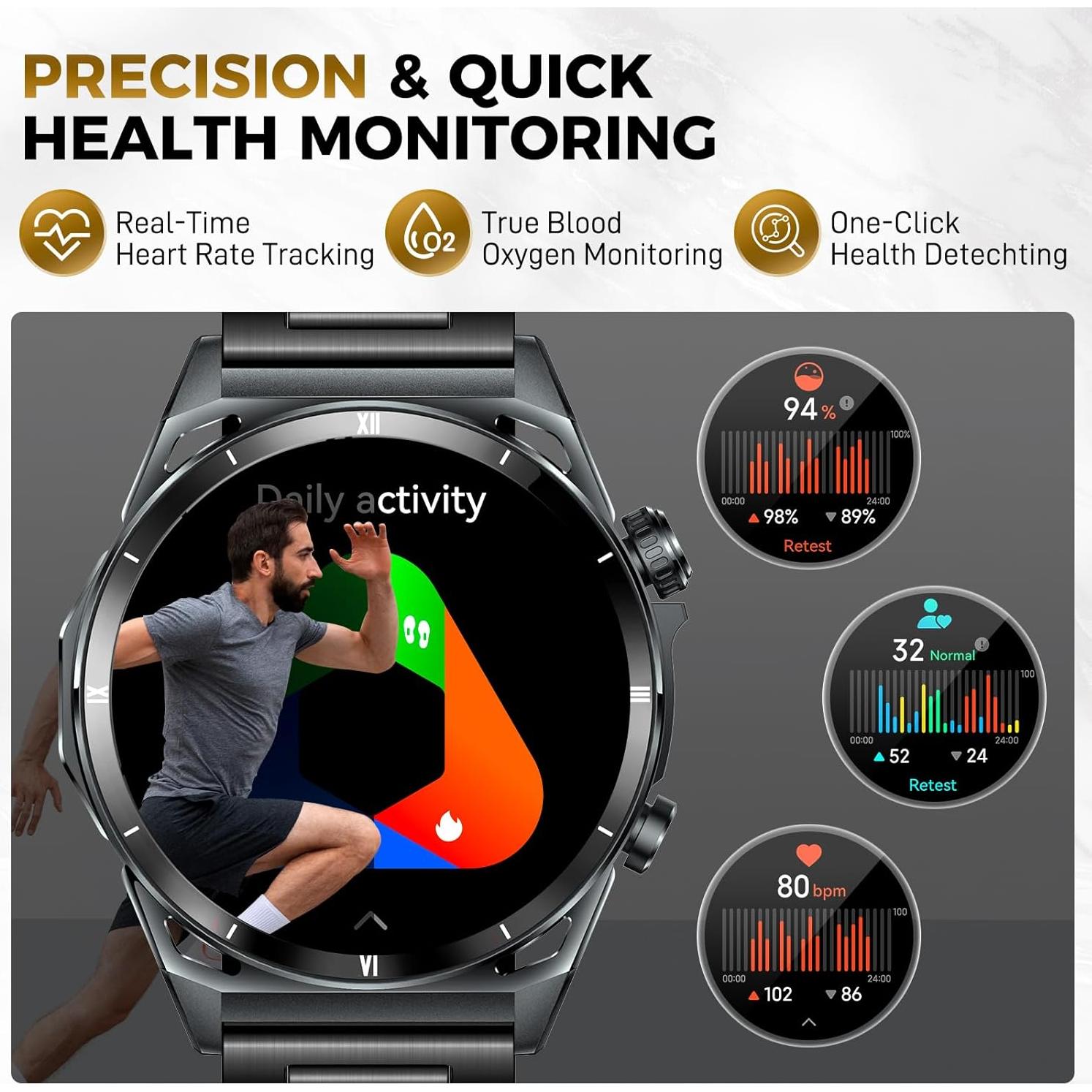 Reloj Inteligente EIGIIS KE6 1.43'' AMOLED Fitness IP68