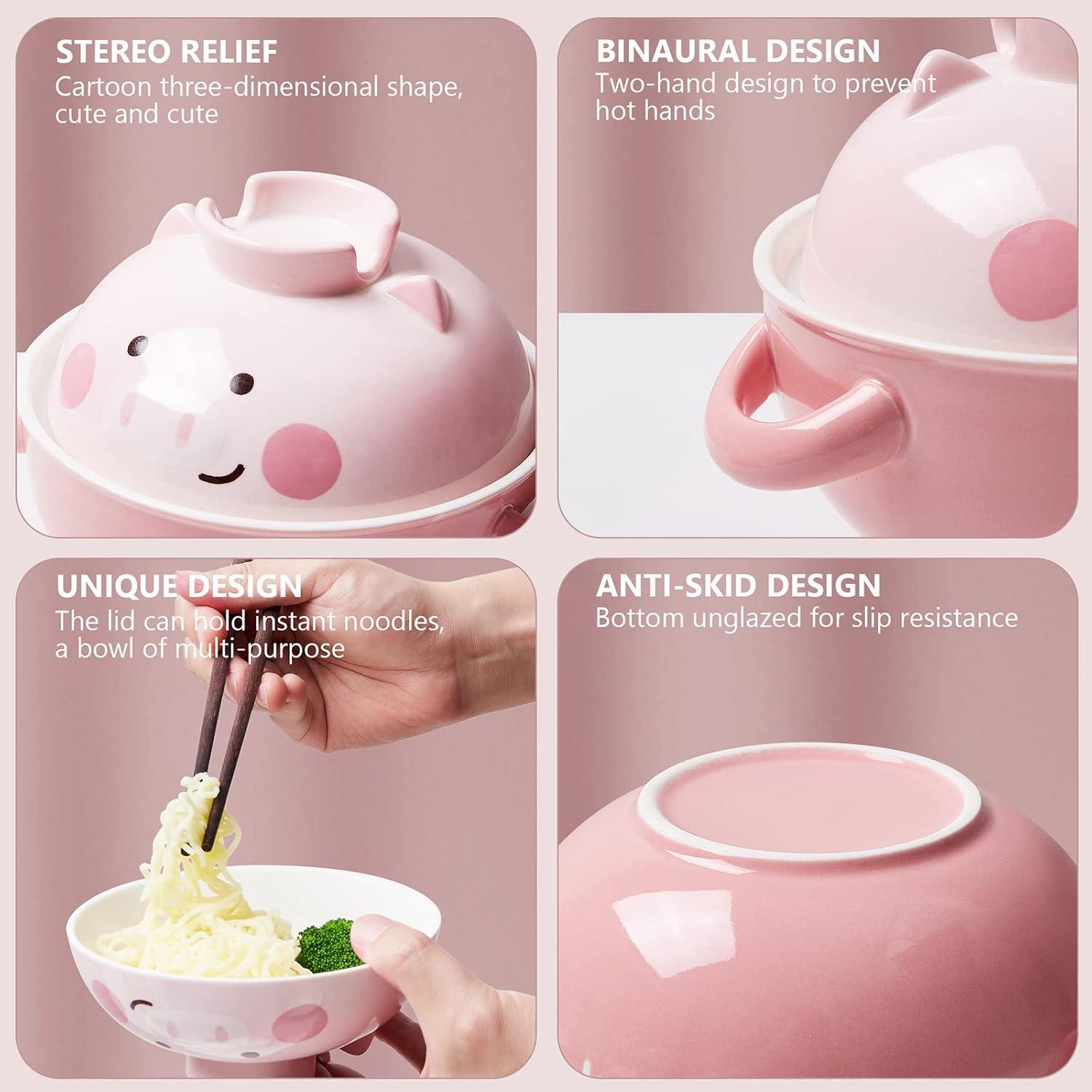 Tazón de Ramen Microondas Thousanday Cerdo 0.91 kg