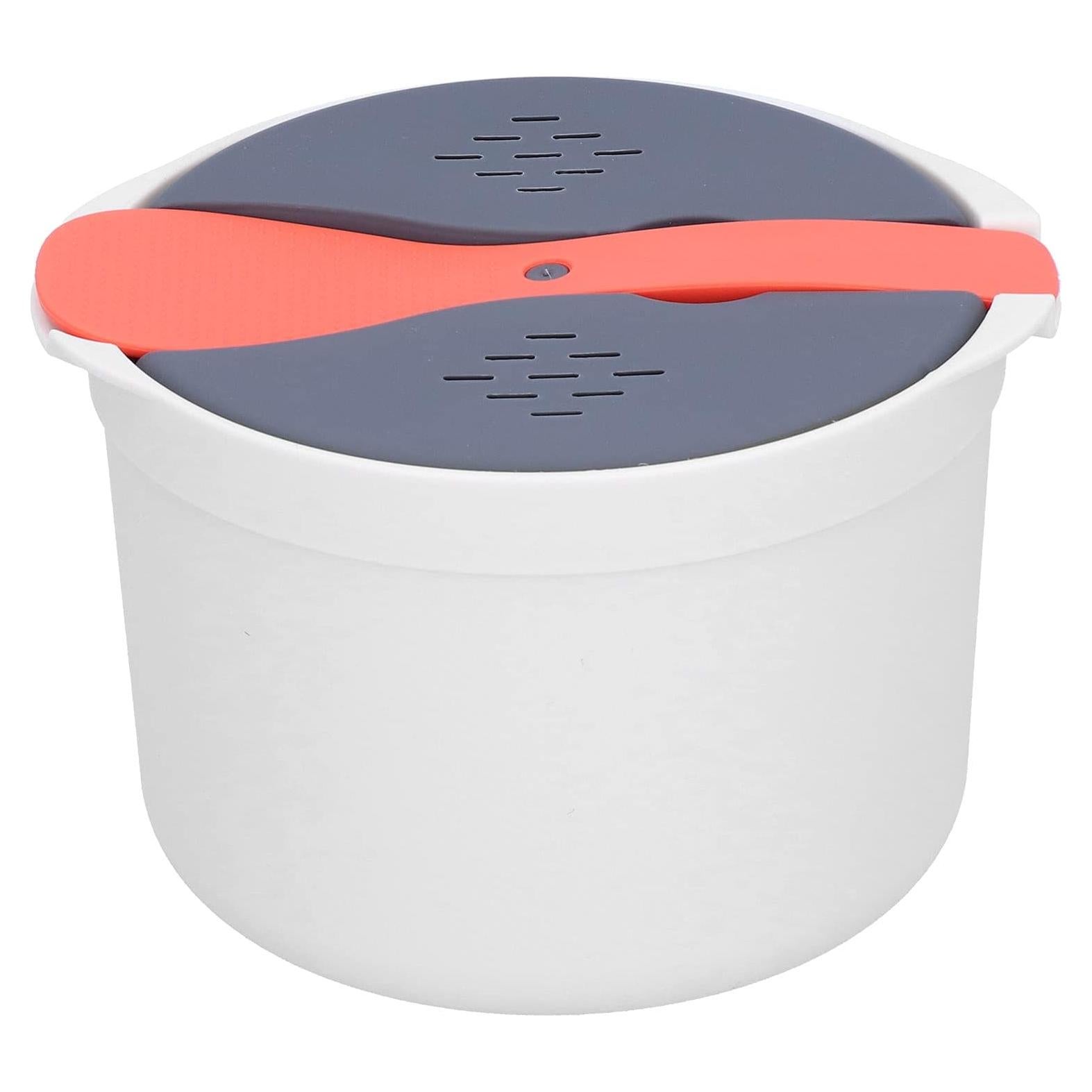 Cocinero de Arroz y Pasta Microondas plplaaoo 2L Apto Lavavajillas