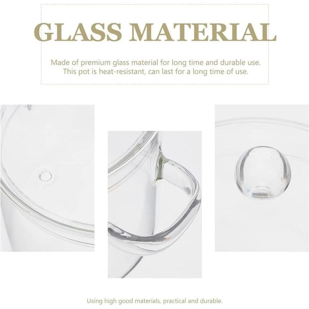 Cacerola de vidrio Thsinde 2300ml apta para microondas