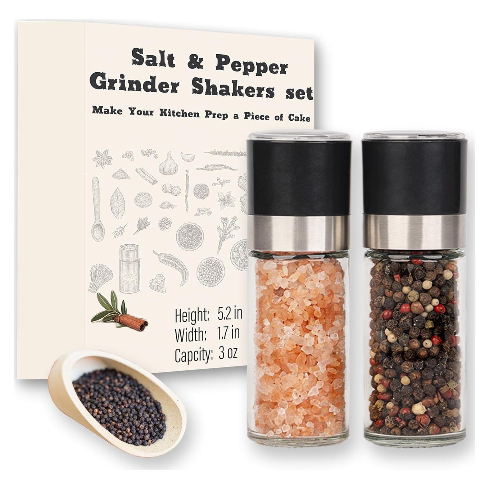 Juego de Molinillos de Sal y Pimienta ErrandsHelper 0.31 kg