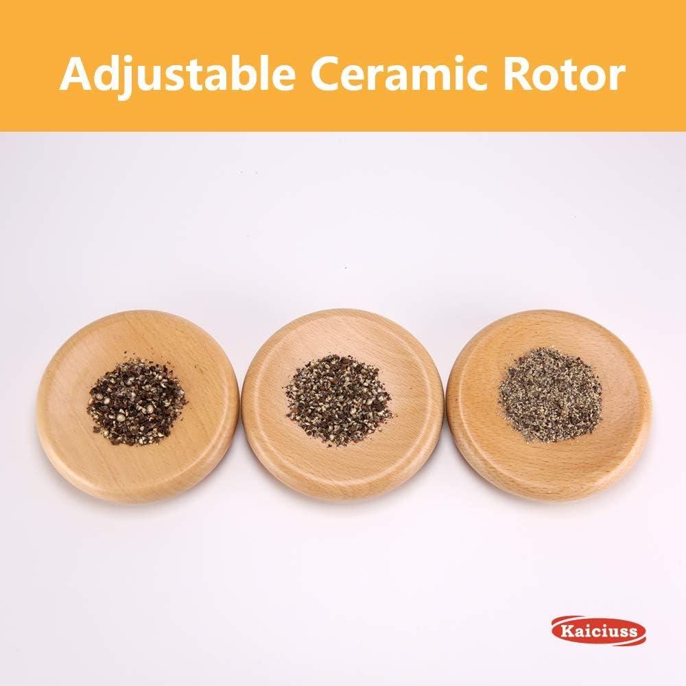 Molino de Sal y Pimienta Kaiciuss Acrílico 22 cm Ajustable