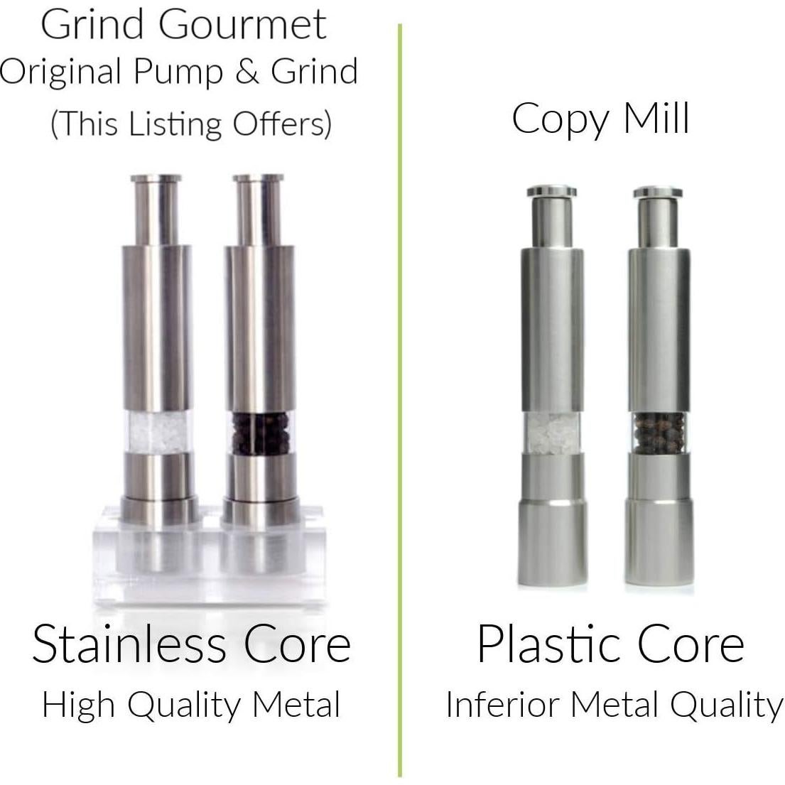 Juego de Molinillos de Sal y Pimienta Grind Gourmet 85g