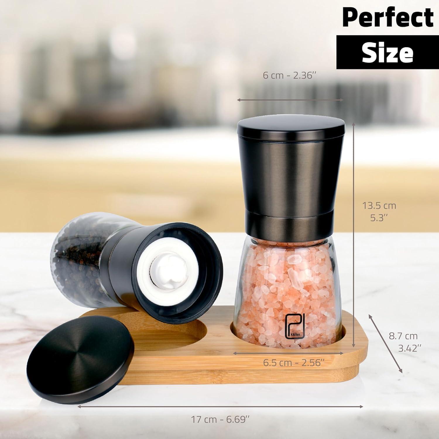 Juego de Molinillos de Sal y Pimienta PJC-Kitchen 160ml