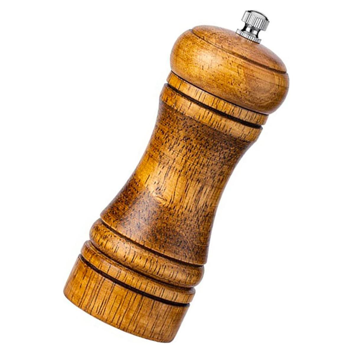 Molino de Pimienta y Sal TooWoom de Madera 12,7 cm Ajustable