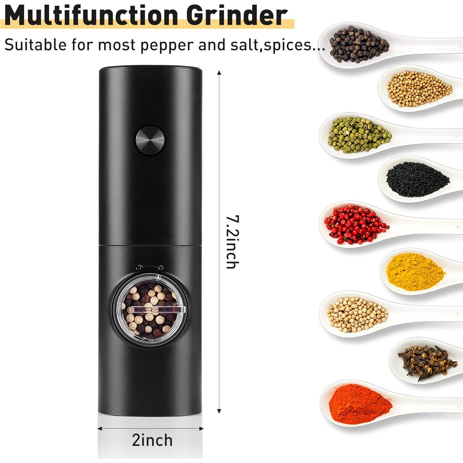 Molino de Pimienta Eléctrico Gulex Automático 0.22 kg