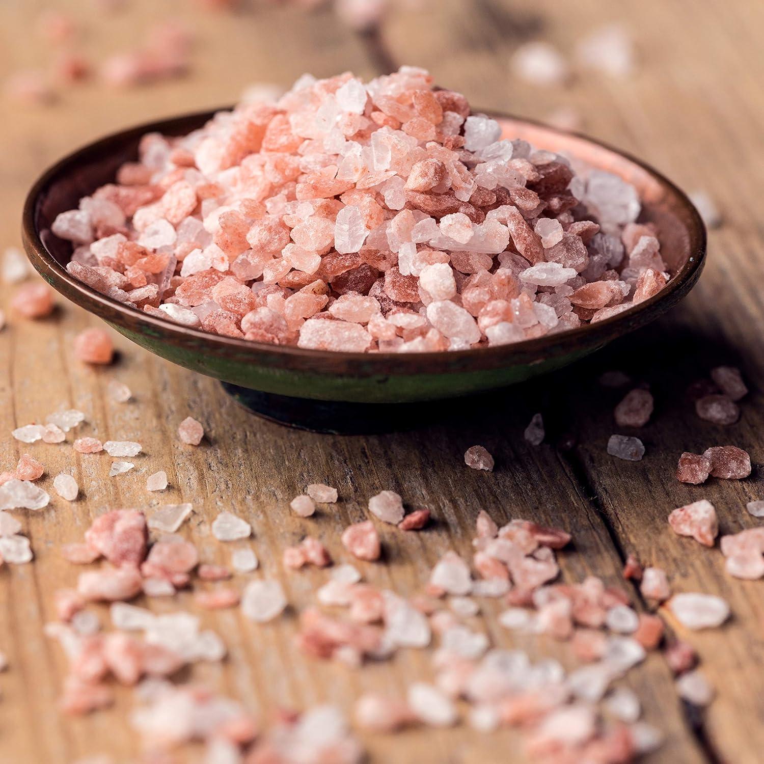 Pimienta Negra Entera 340g y Sal Rosa del Himalaya 910g