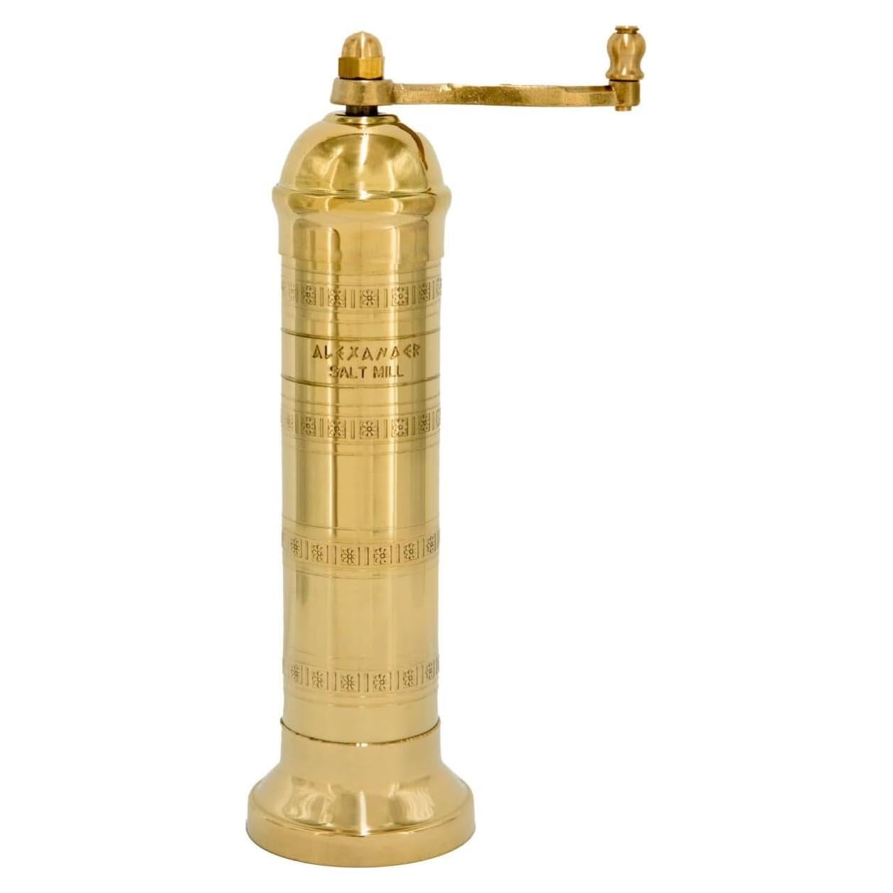 Molino de Sal Manual Alexander Home Latón 20 cm