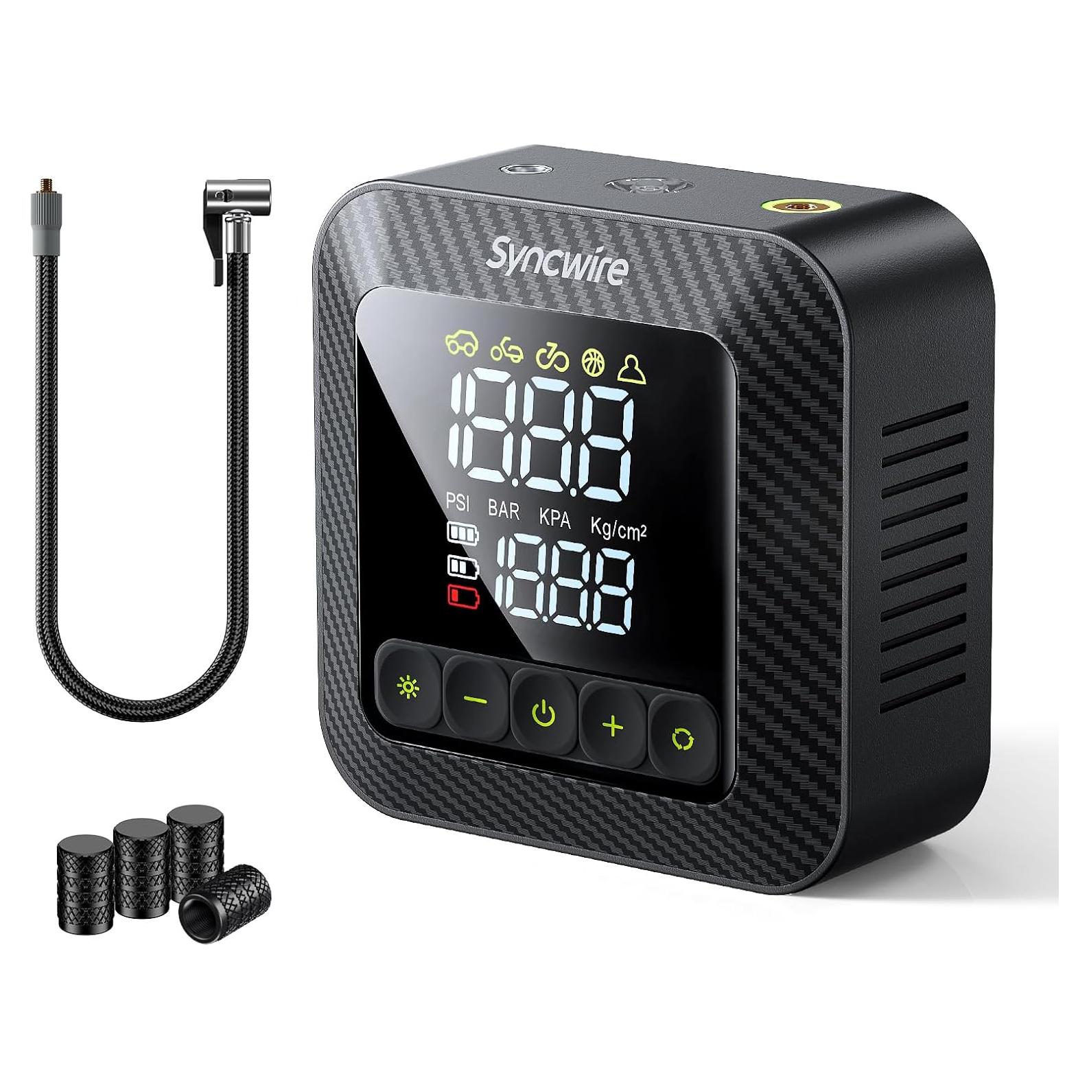 Compresor de Aire Portátil Syncwire Inflate 280 150 PSI