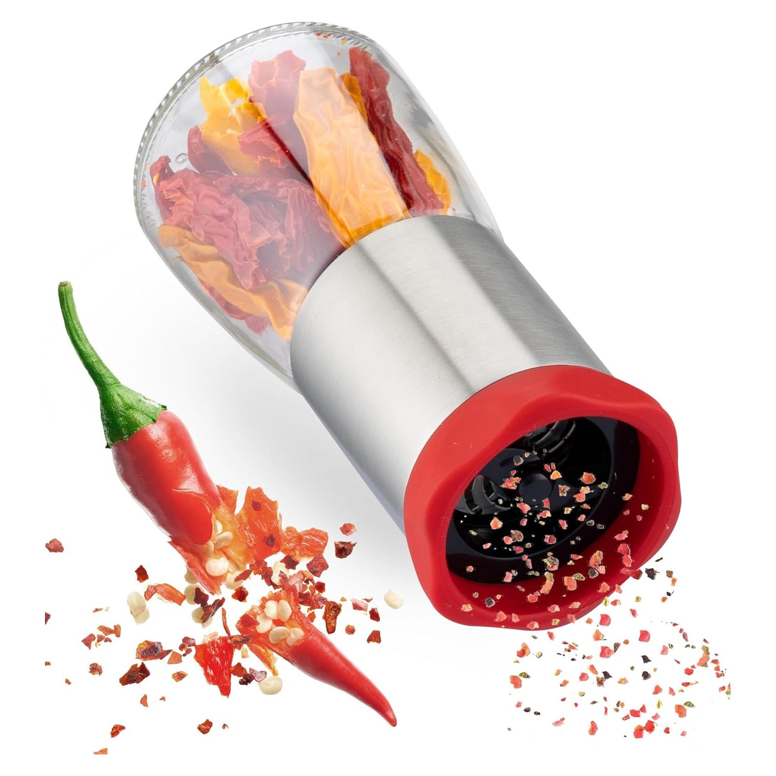 Molinillo de Chile ZOLMER Acero Inoxidable y Vidrio 0.28 kg