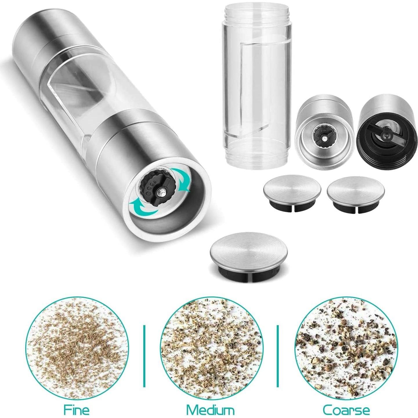 Molino de Sal y Pimienta 2 en 1 REPRIANO Acero Inoxidable