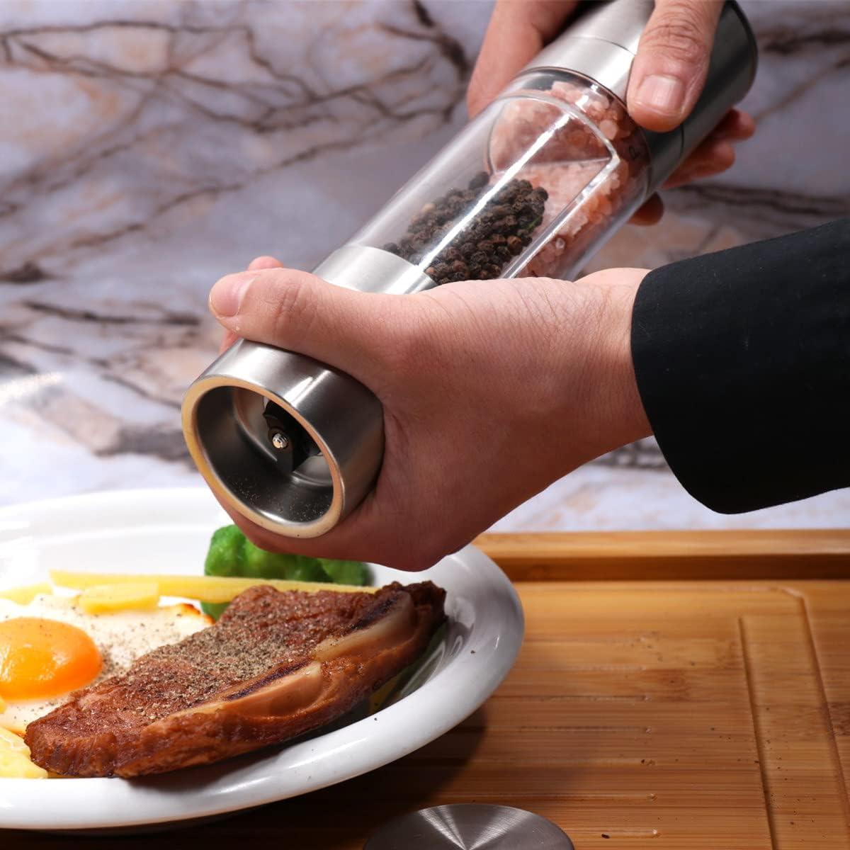 Molino de Sal y Pimienta 2 en 1 REPRIANO Acero Inoxidable