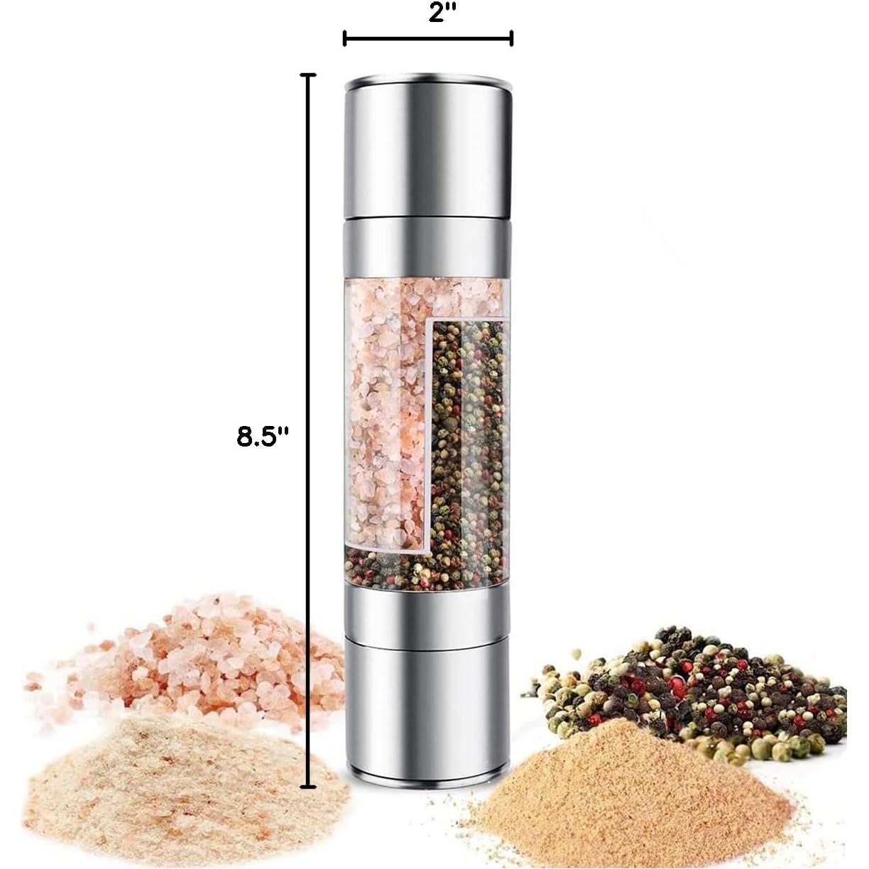 Molino de Sal y Pimienta 2 en 1 REPRIANO Acero Inoxidable