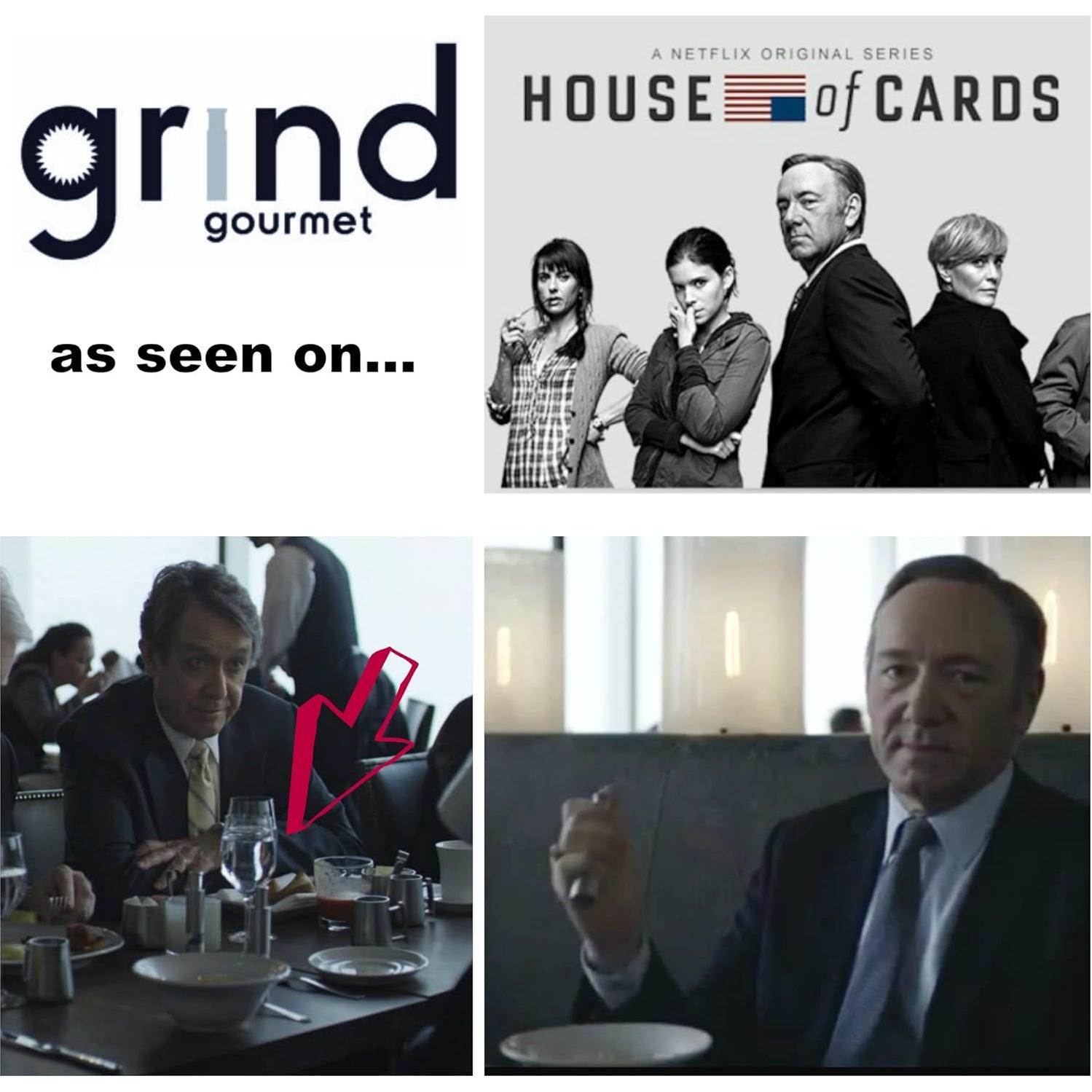 Molinillos de Sal y Pimienta Grind Gourmet Acero Inoxidable