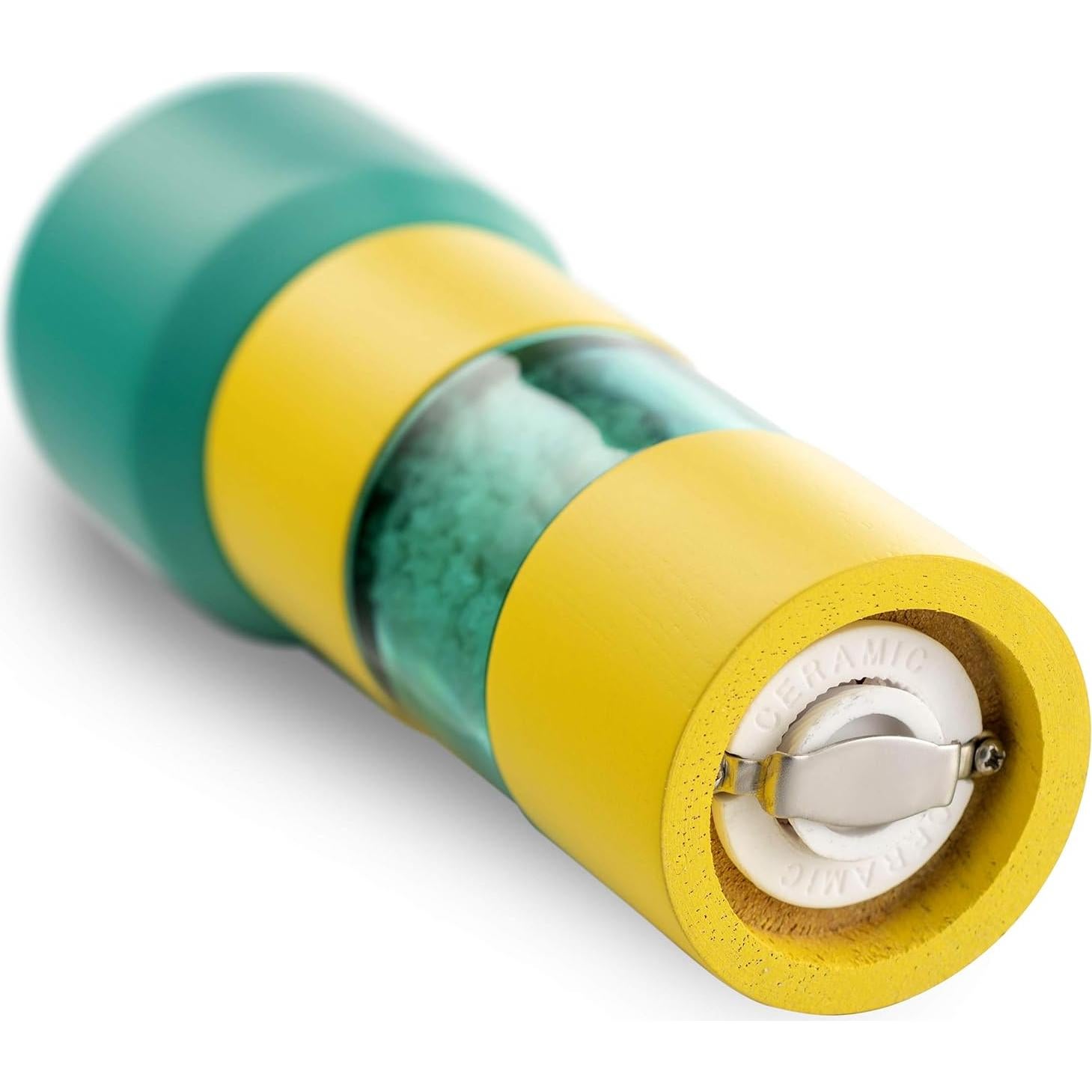 Conjunto Molinillos Sal y Pimienta MITBAK Cerámica Azul Amarillo