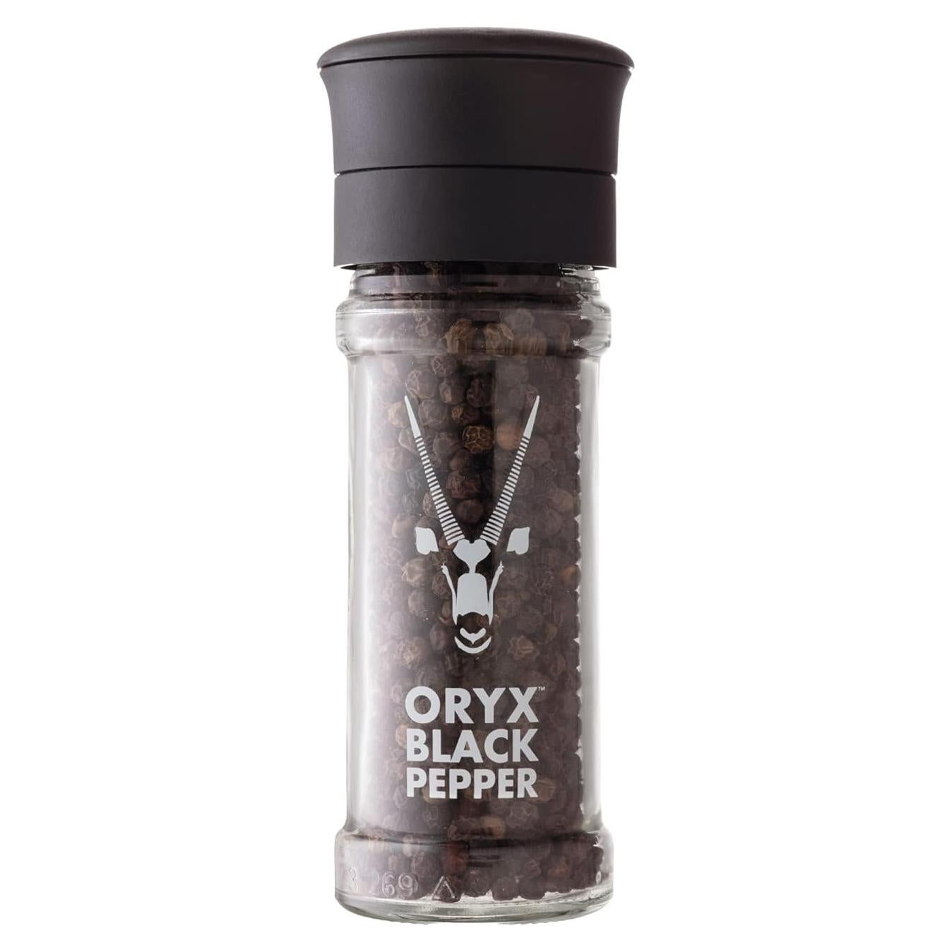 Molino de Pimienta Negra Oryx - Cerámico Recargable 99g