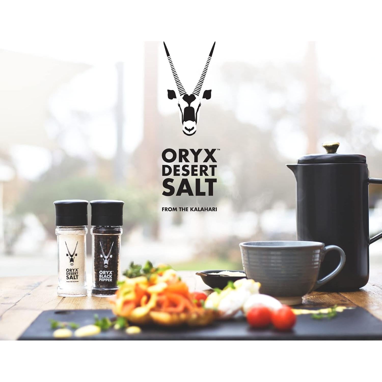 Molino de Pimienta Negra Oryx - Cerámico Recargable 99g