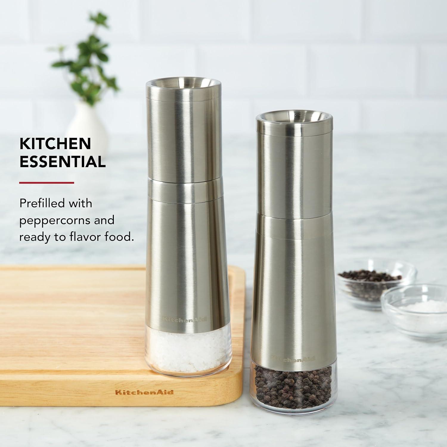 Molino de Pimienta KitchenAid Acero Inoxidable 20 cm