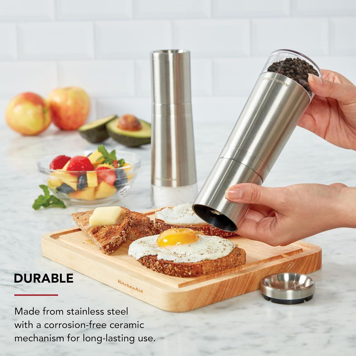 Molino de Pimienta KitchenAid Acero Inoxidable 20 cm