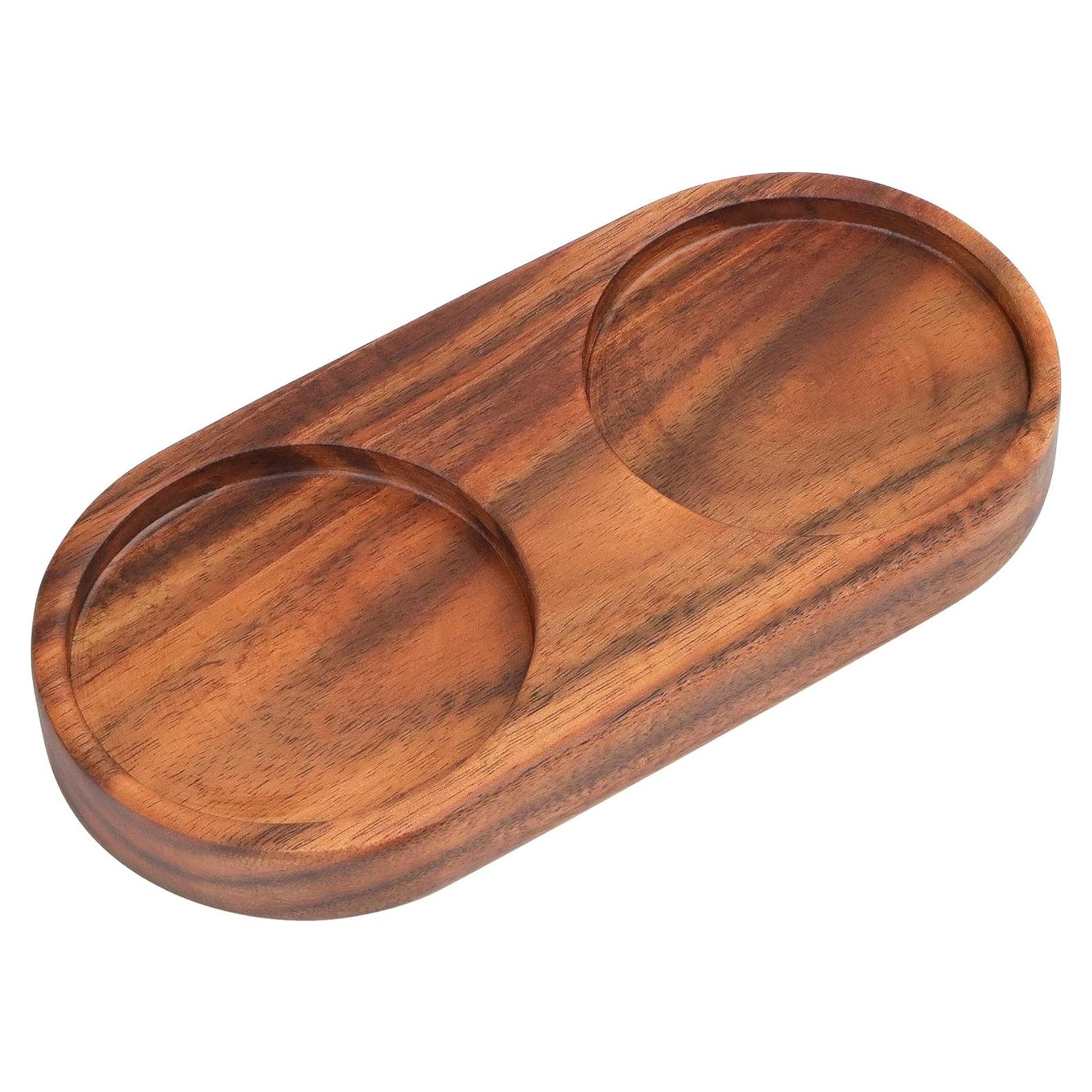 Bandeja de Madera de Acacia VanlonPro para Molinillos