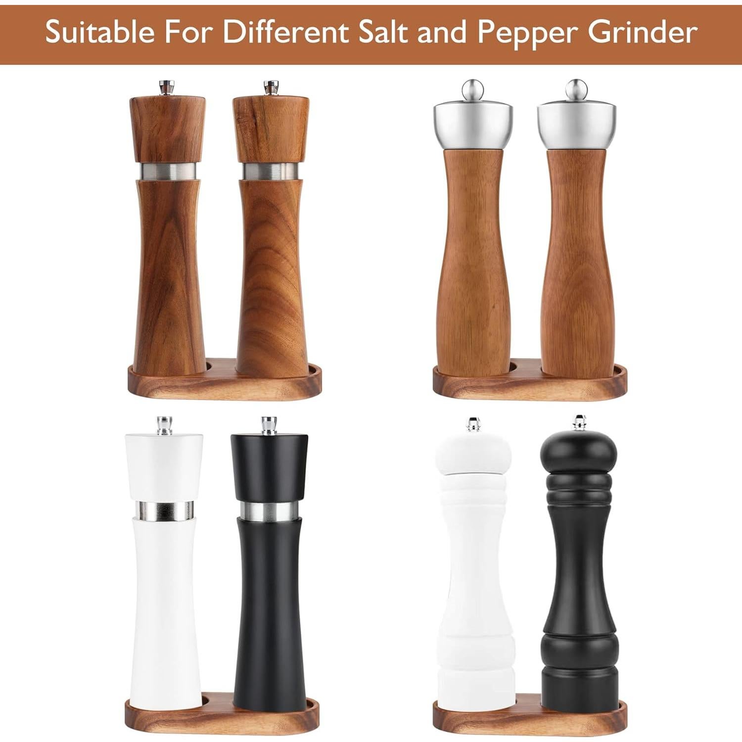 Bandeja de Madera de Acacia VanlonPro para Molinillos