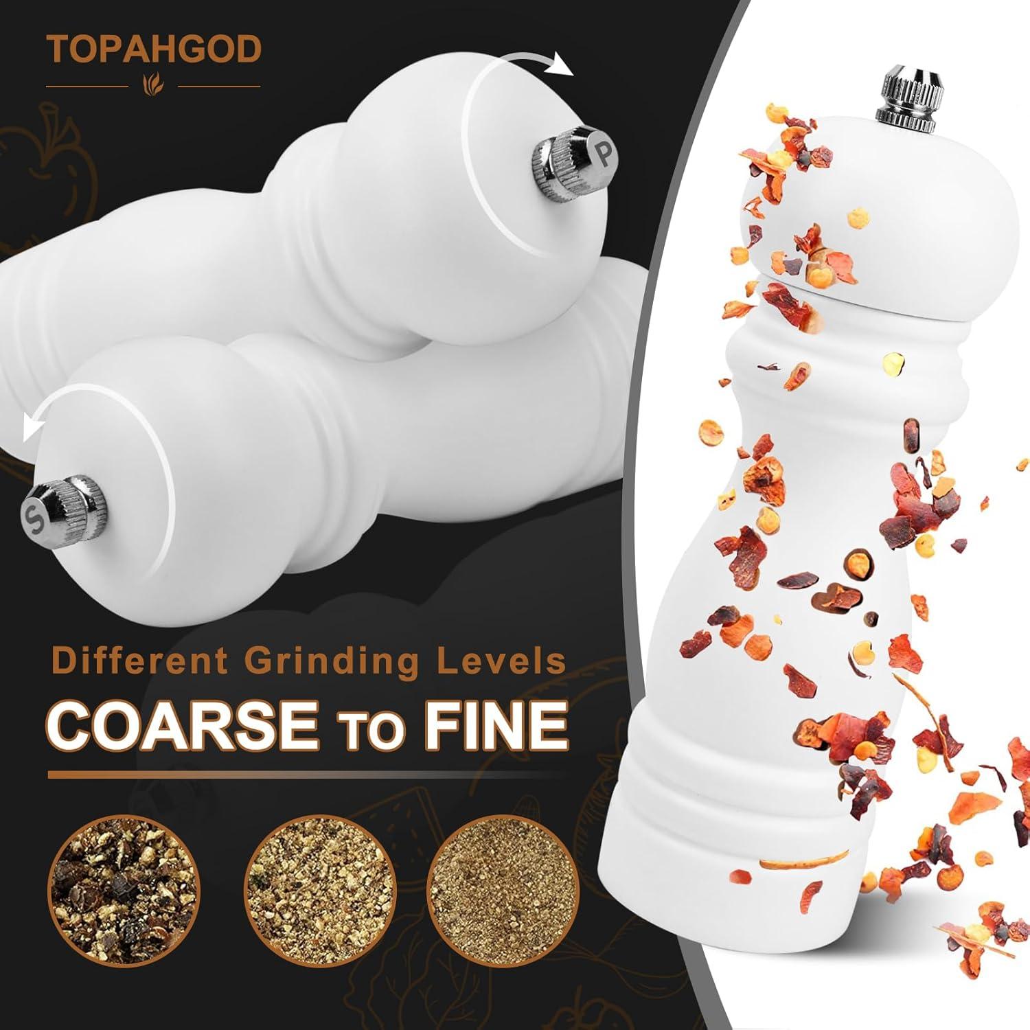 Juego de Molinillos de Sal y Pimienta IAGORYUE 16,5 cm