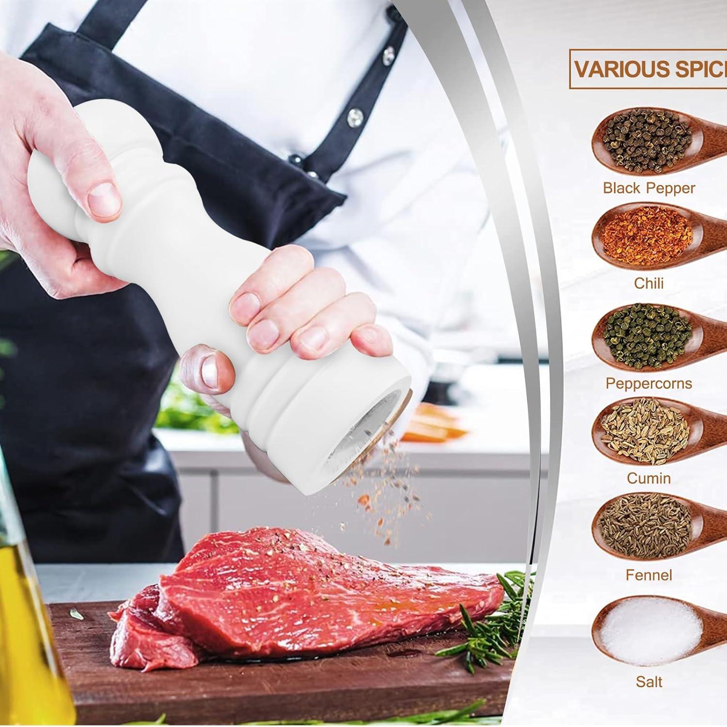 Juego de Molinillos de Sal y Pimienta IAGORYUE 16,5 cm