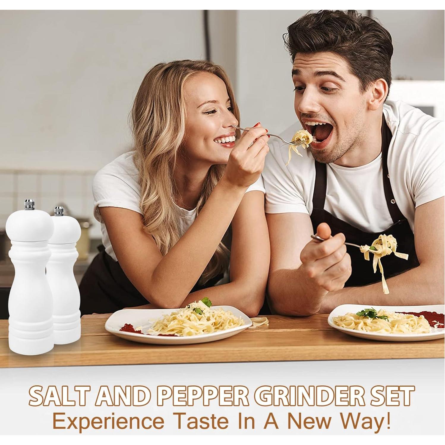 Juego de Molinillos de Sal y Pimienta IAGORYUE 16,5 cm