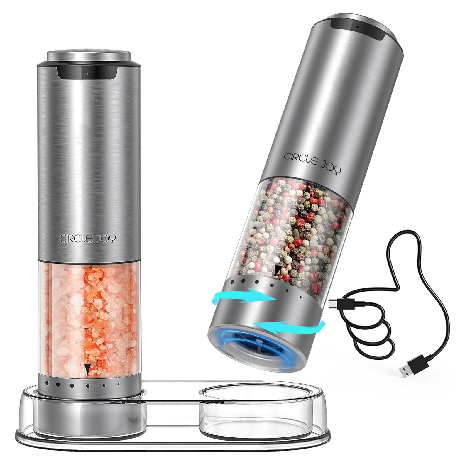 Molinillos Eléctricos de Sal y Pimienta CIRCLE JOY 95ml
