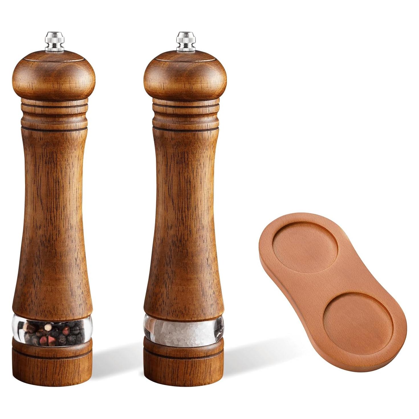 Juego de Molinillos de Sal y Pimienta Mosuniro 20 cm