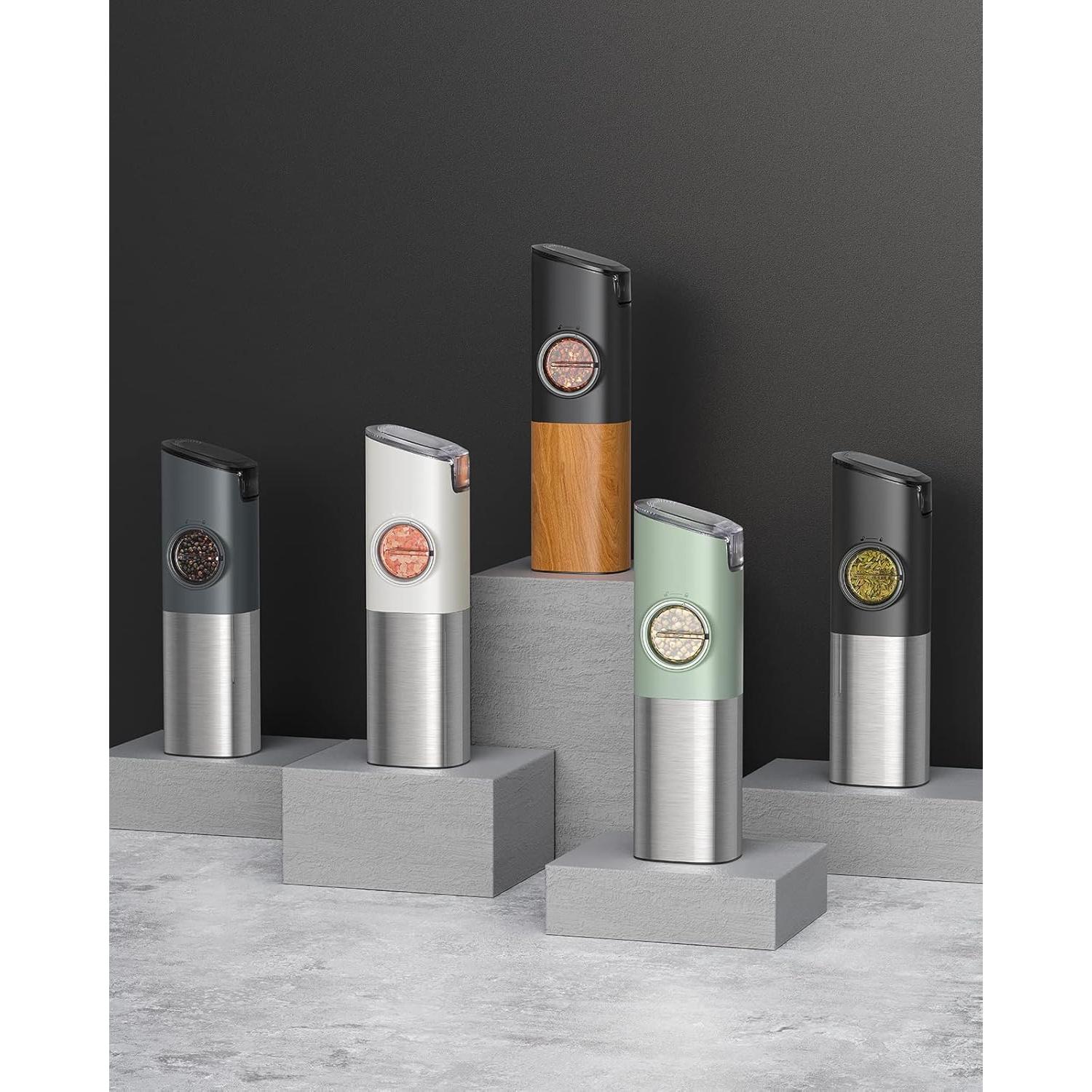 Molinillo Eléctrico de Sal y Pimienta FORLIM 2.3oz USB