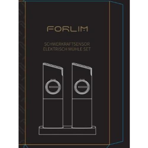 Molinillo Eléctrico de Sal y Pimienta FORLIM 2.3oz USB