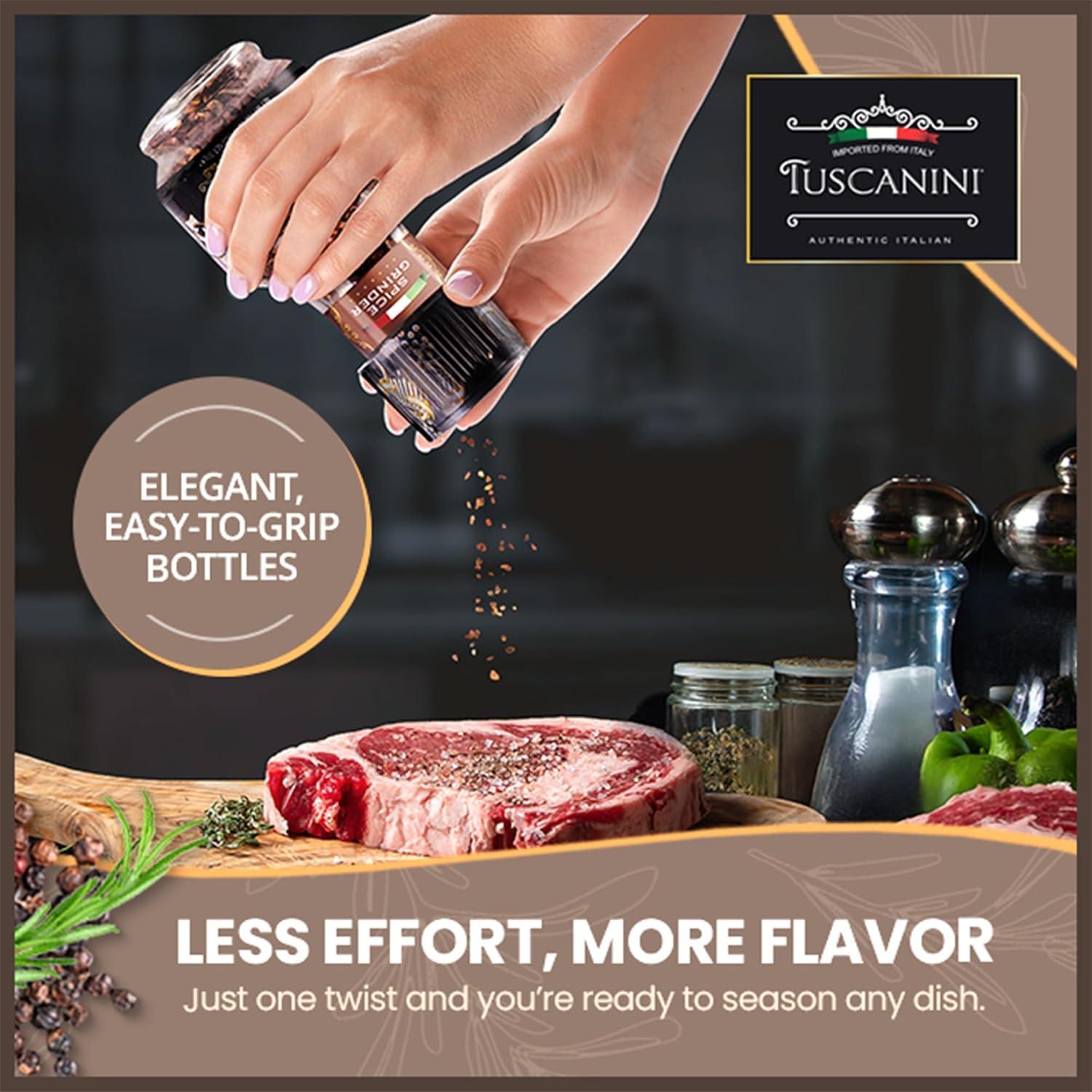 Molino de Especias Pimiento Picante Tuscanini 30 g