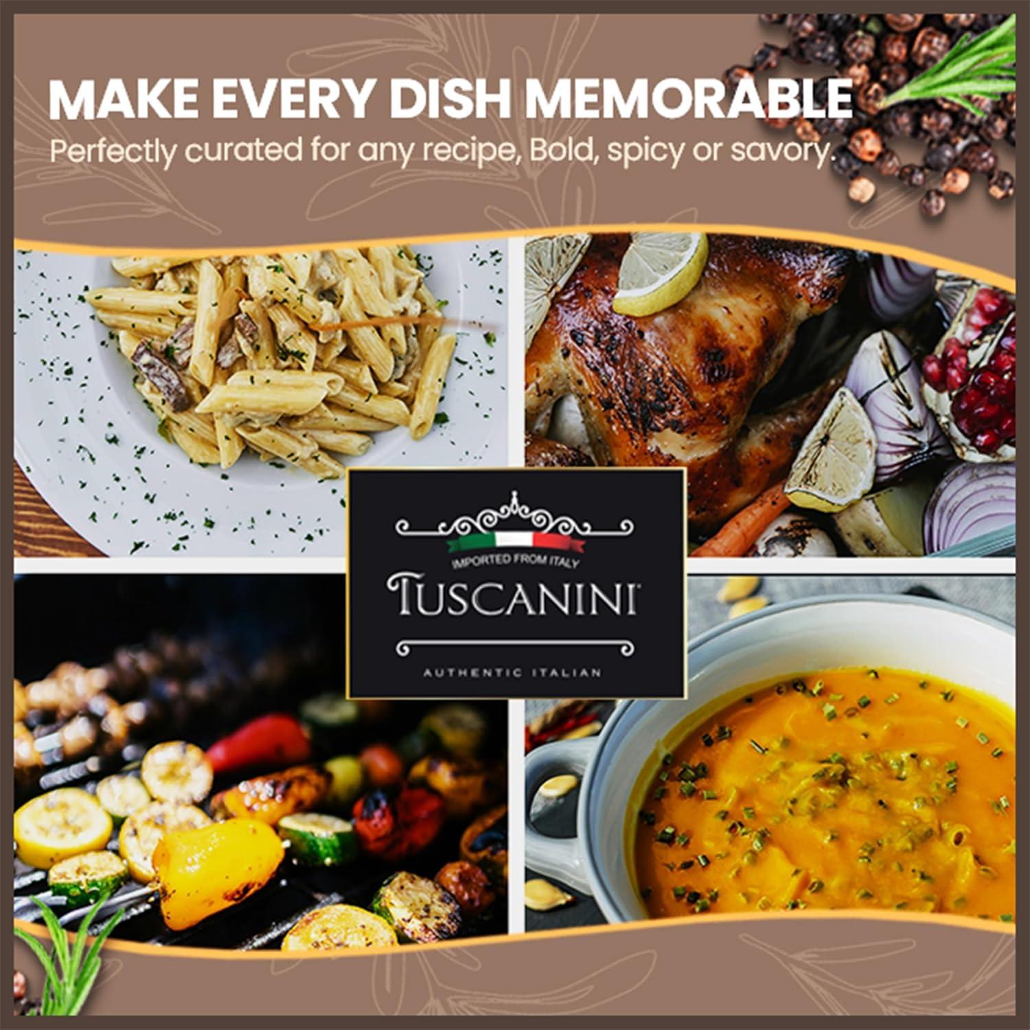 Molino de Especias Pimiento Picante Tuscanini 30 g